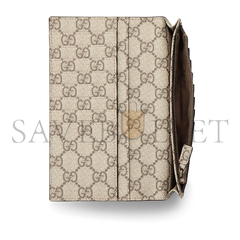 GUCCI GG EMBLEM LONG EMBOSSED WALLET 818955 (19*10*2cm) GUCCI GG EMBLEM LONG EMBOSSED WALLET 818955 (19*10*2cm)